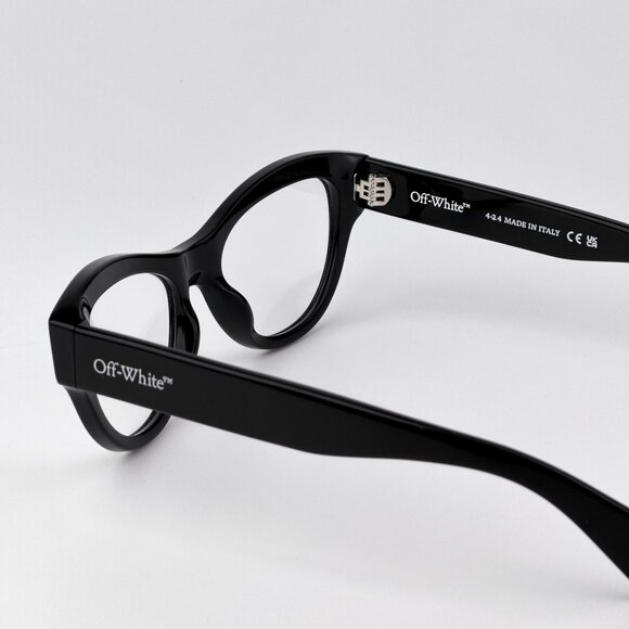 Off-White STYLE 76 Women Eyeglasses Black Square | Model OERJ076 1000 - Picture 7 of 9